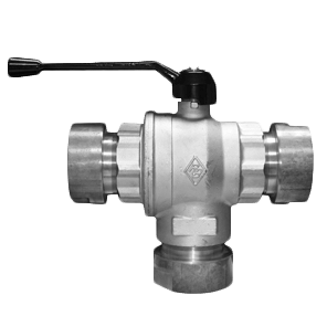 3T3100/3L3200 Series 3-Way Brass Ball Valves